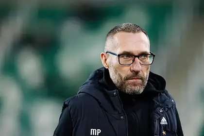 Marek Papszun zadowolony po wygranej Legii