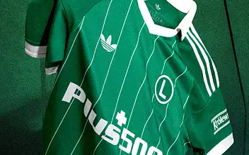 Legia Warszawa z nową koszulką wyjazdową
